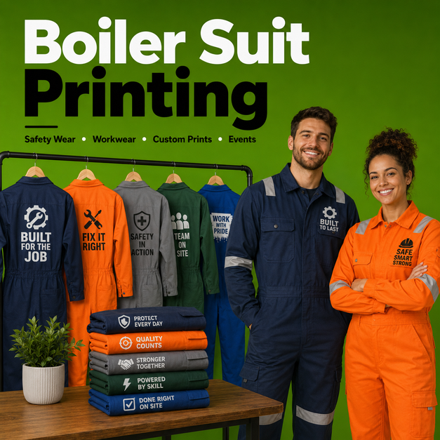 Boiler Suit Printing Leeds