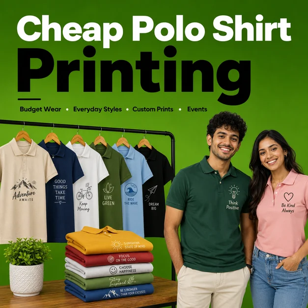Cheap Polo Shirt Printing Leeds