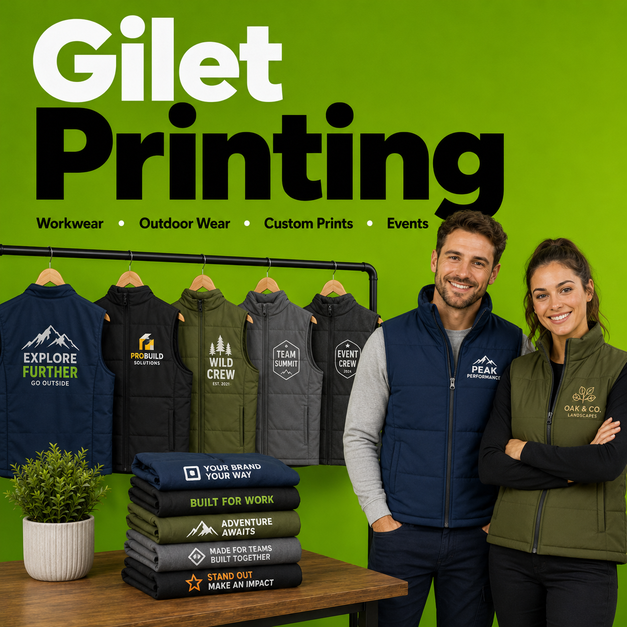 Gilet Printing Leeds