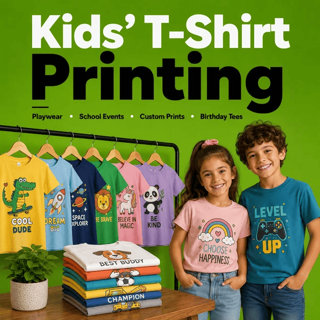 Kids T Shirt Printing Leeds