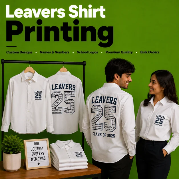 Leavers Shirt Printing Leeds