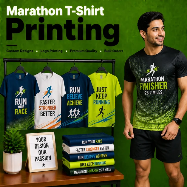 Marathon T Shirt Printing Leeds