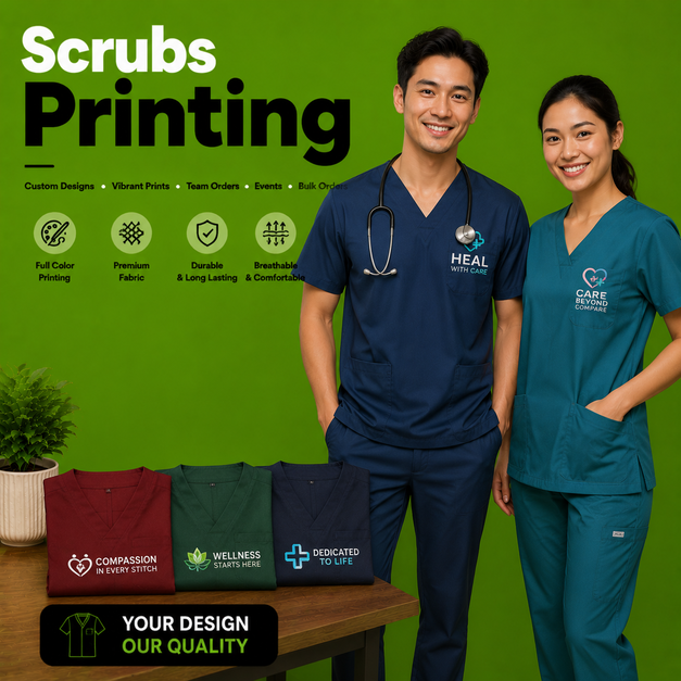Scrubs Printing Leeds