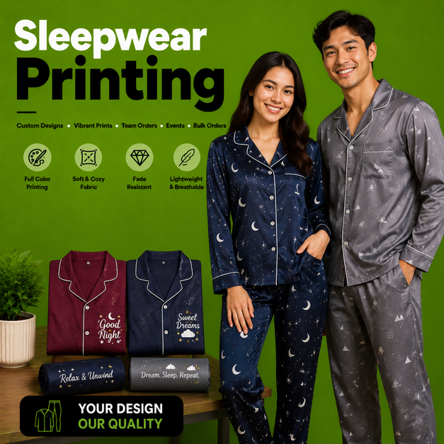 Sleepwear Printing Leeds