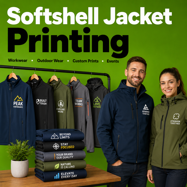Softshell Jacket Printing Leeds