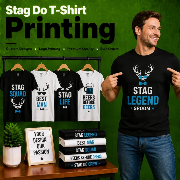 Stag Do T Shirt Printing Leeds
