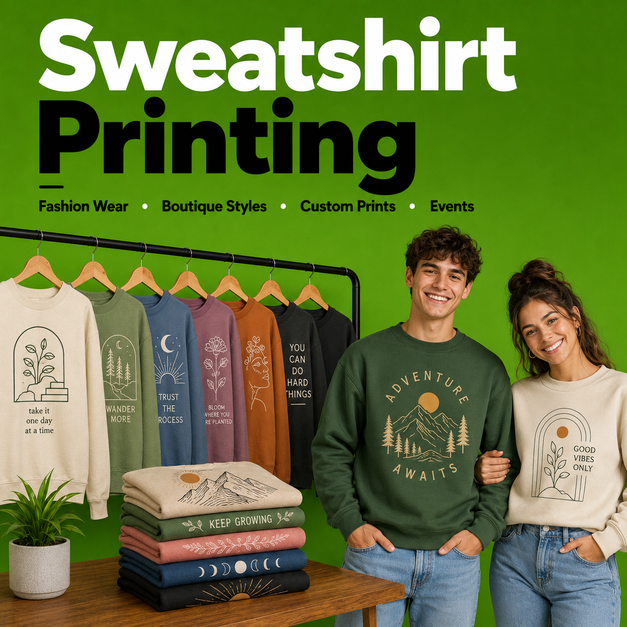 Sweatshirt Printing Leeds