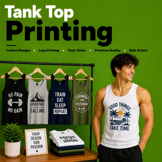 Tank Top Printing Leeds