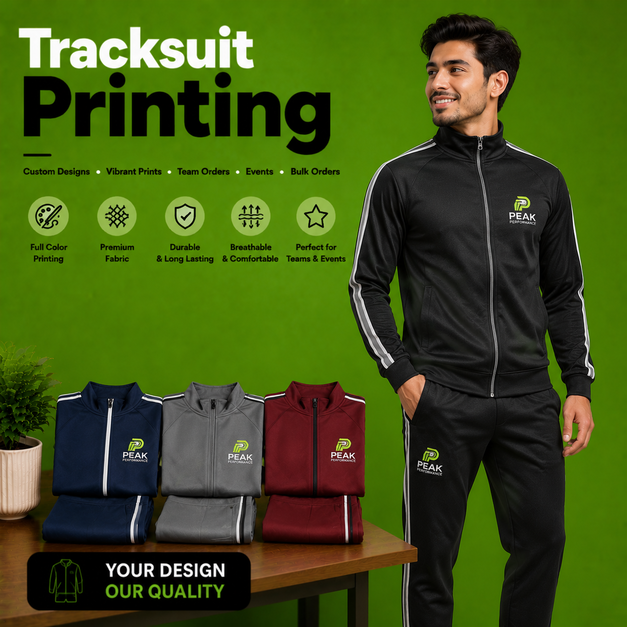 Tracksuit Printing Leeds