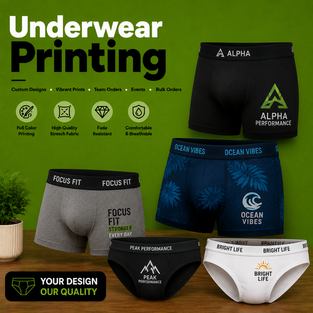 Underwear Printing Leeds