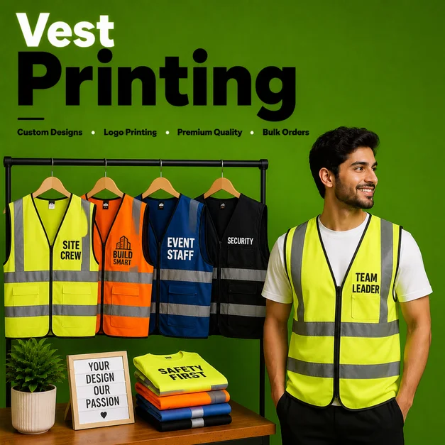 Vest Printing Leeds