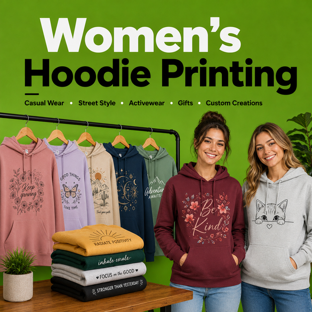 Women’s Hoodie Printing Leeds