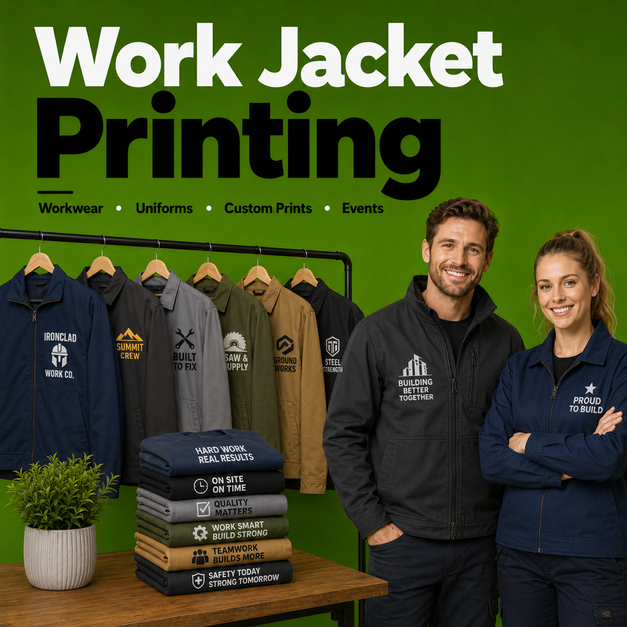 Work Jacket Printing Leeds
