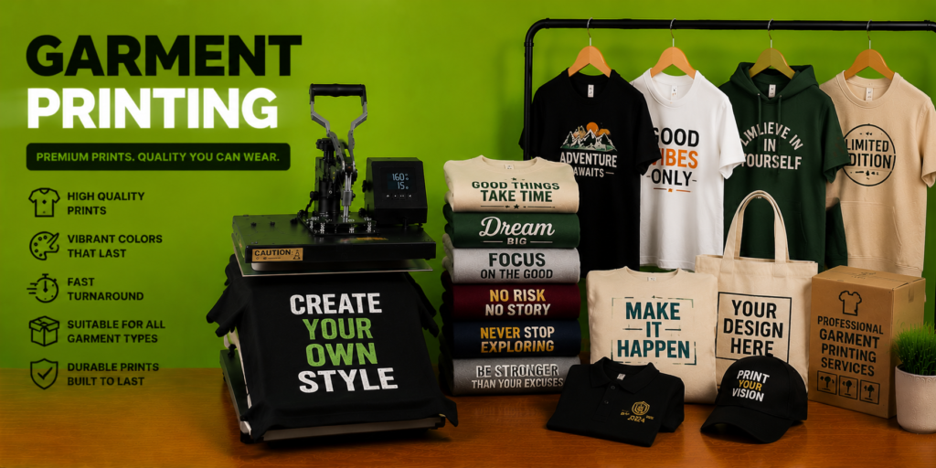 Garment-printing